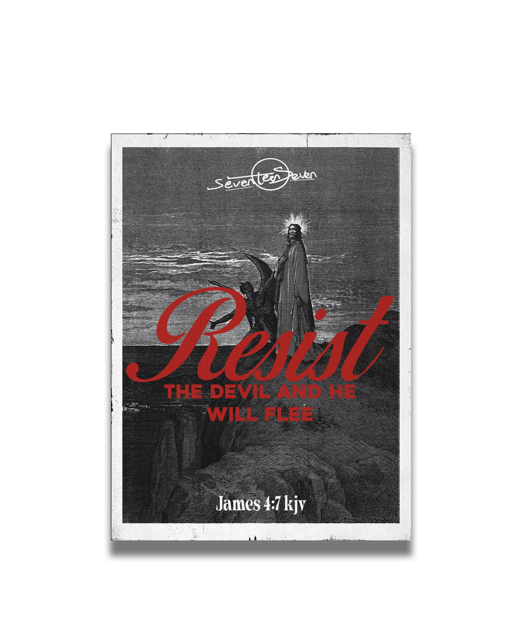 Resist the devil poster